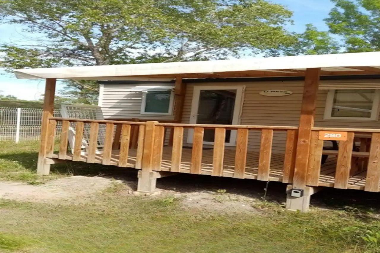 La Roque d'Anthéron - Mobile-home - 6 pers - 3 ch - Piscine Exterior foto